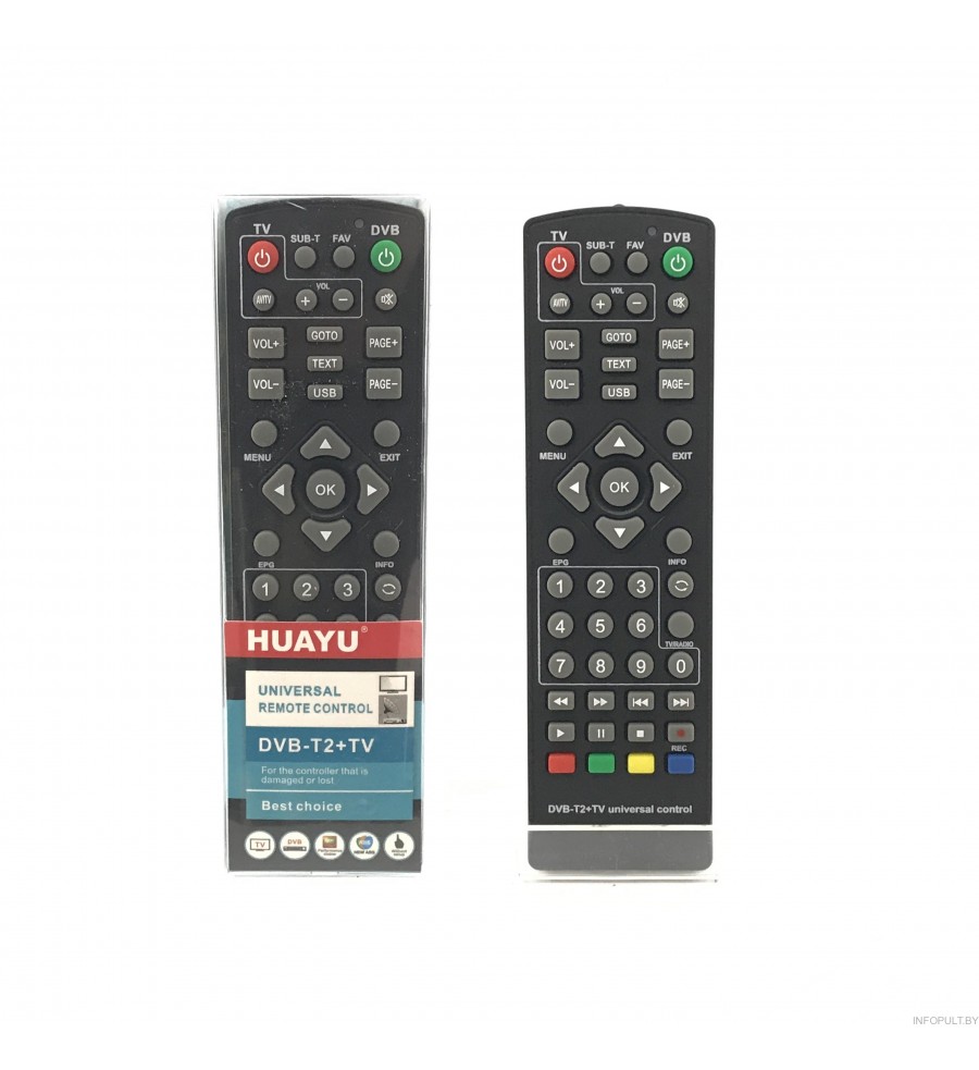Пульт Huayu DVB T2+TV