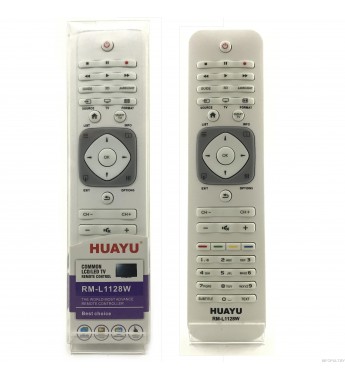 Пульт Huayu для Philips RM-L1128 3D  2422 549 90477 (Белый)