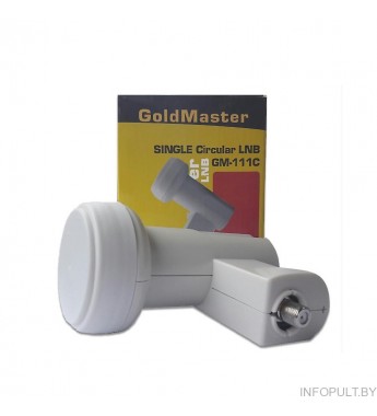 Конвертор SINGLE Circular LNB GoldMaster GM-111C