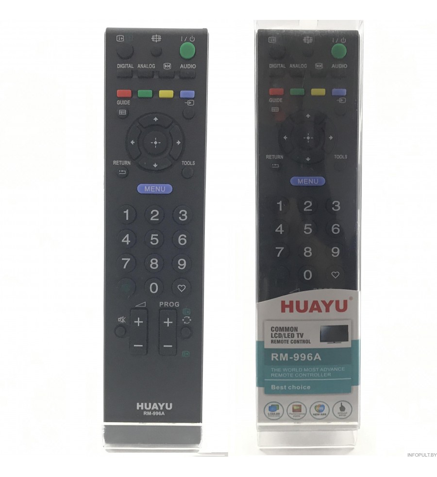Пульт Huayu для Sony RM-996А корпус RM-ED017