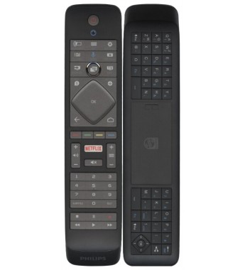 Пульт Philips YKF384-T06 (T05) оригинальный Netflix двухсторонний пульт с голосовой функцией