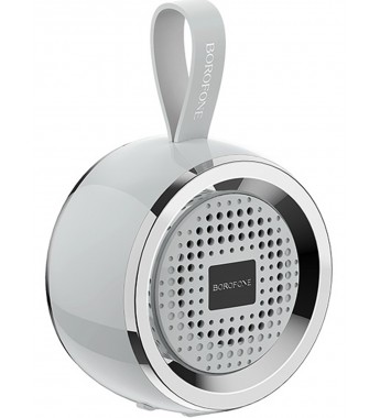 Портативная колонка Borofone BR2 bluetooth 5.0 с микрофоном, серый
