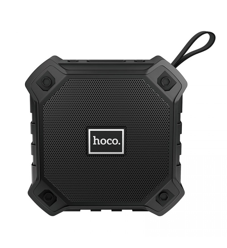 Портативная колонка HOCO BS34 bluetooth 5.0 microSD с микрофоном, черный