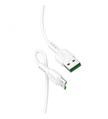 Кабель HOCO X33 USB (m)-microUSB (m) 1.0м 4.0A силикон белы