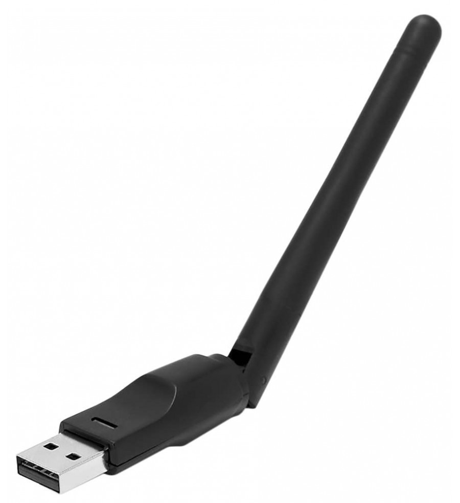 Wi-Fi адаптер Selenga 2.4 ГГц 150Мбит USB 802.11 с антенной черный